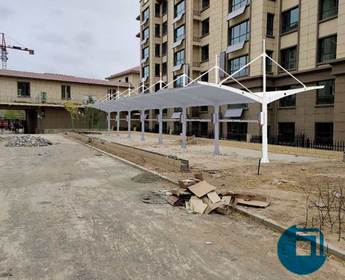 云南某車站膜結(jié)構(gòu)停車棚