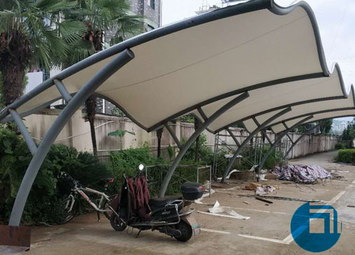 襄陽某公司停車棚膜結(jié)構(gòu)