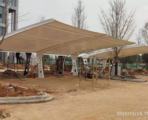 湖南常德停車棚案例