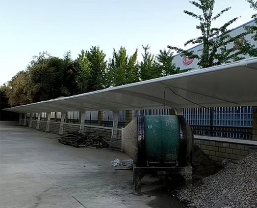 老河口市停車棚工程案例