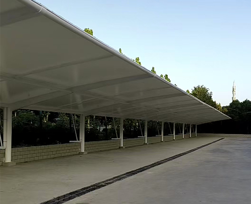 老河口市停車棚工程案例